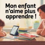 Enfant n'aime plus apprendre